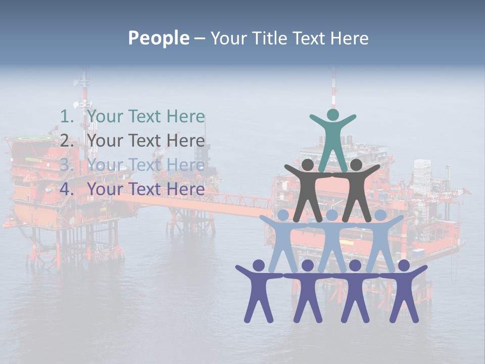 Oil Industry Petrochemical Industry Oil Refinery PowerPoint Template