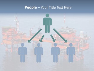 Oil Industry Petrochemical Industry Oil Refinery PowerPoint Template