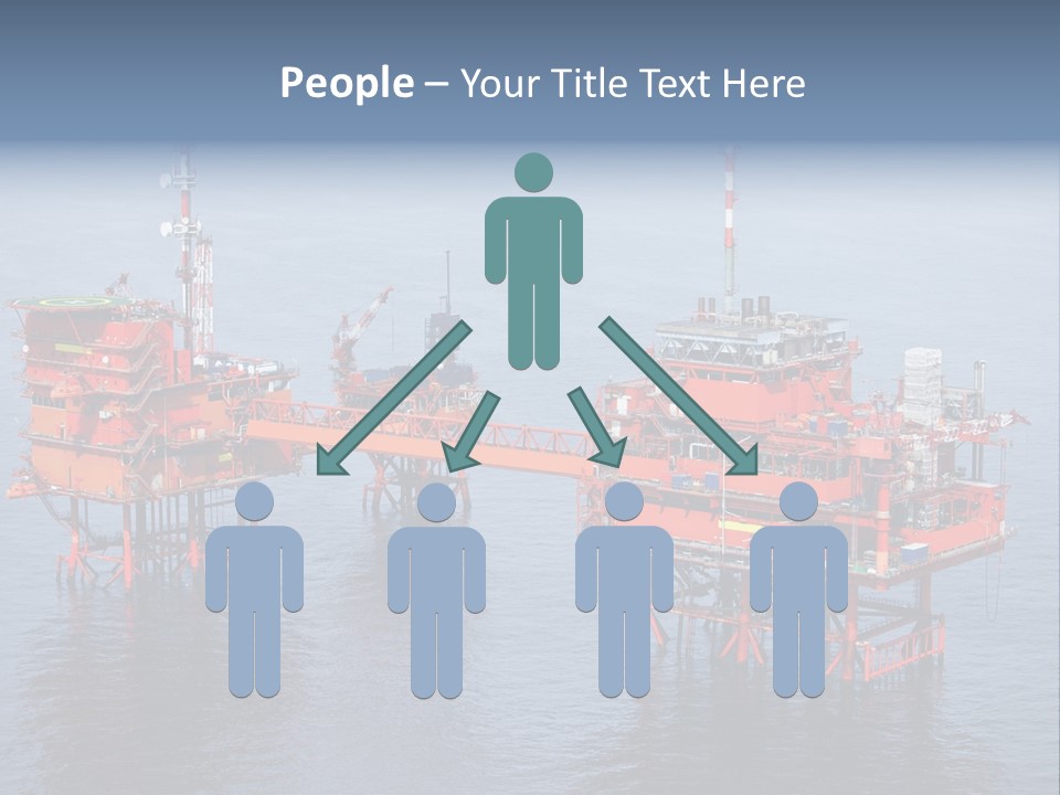 Oil Industry Petrochemical Industry Oil Refinery PowerPoint Template