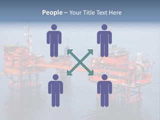 Oil Industry Petrochemical Industry Oil Refinery PowerPoint Template