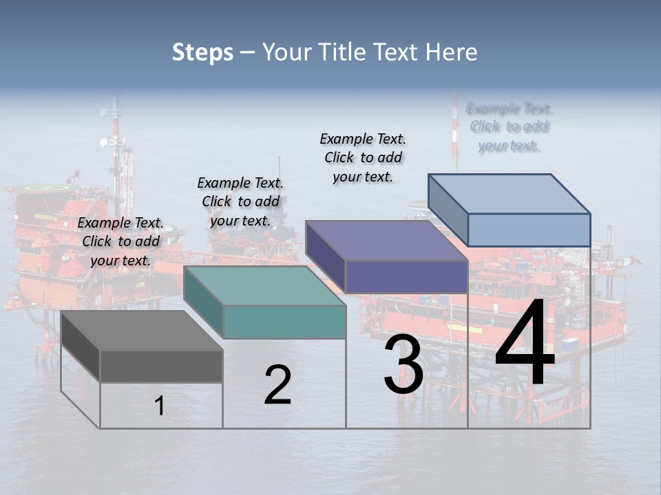 Oil Industry Petrochemical Industry Oil Refinery PowerPoint Template