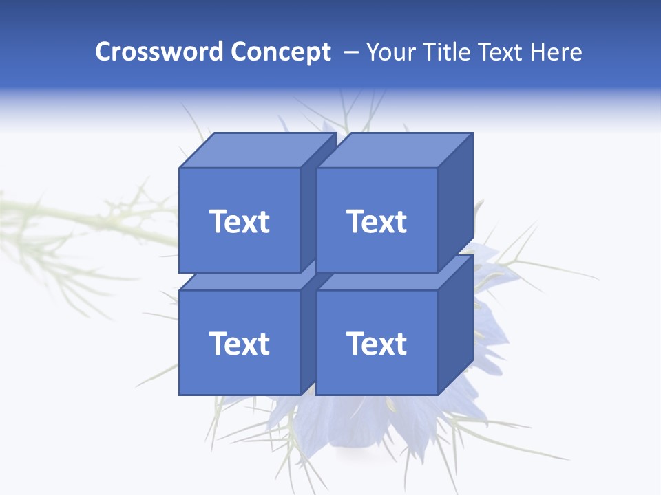 Caraway Flora Spice PowerPoint Template