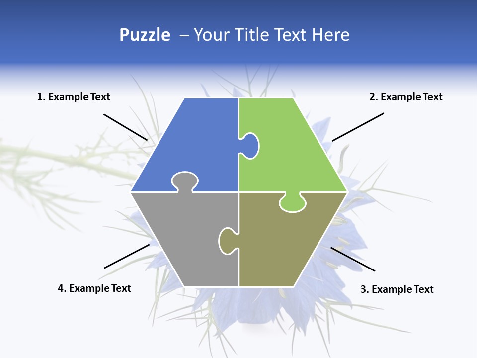 Caraway Flora Spice PowerPoint Template