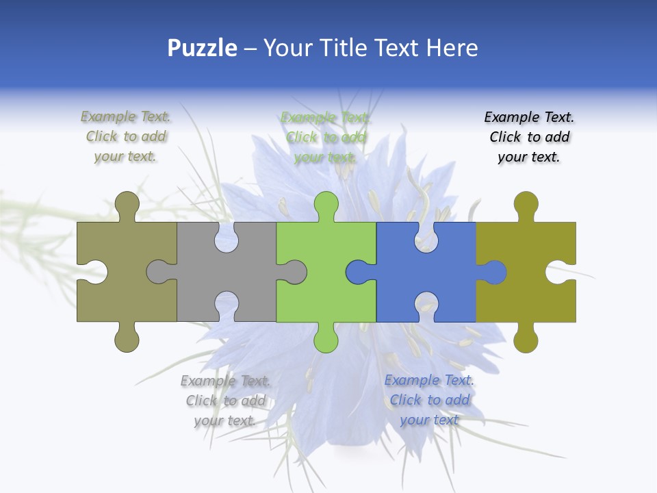 Caraway Flora Spice PowerPoint Template