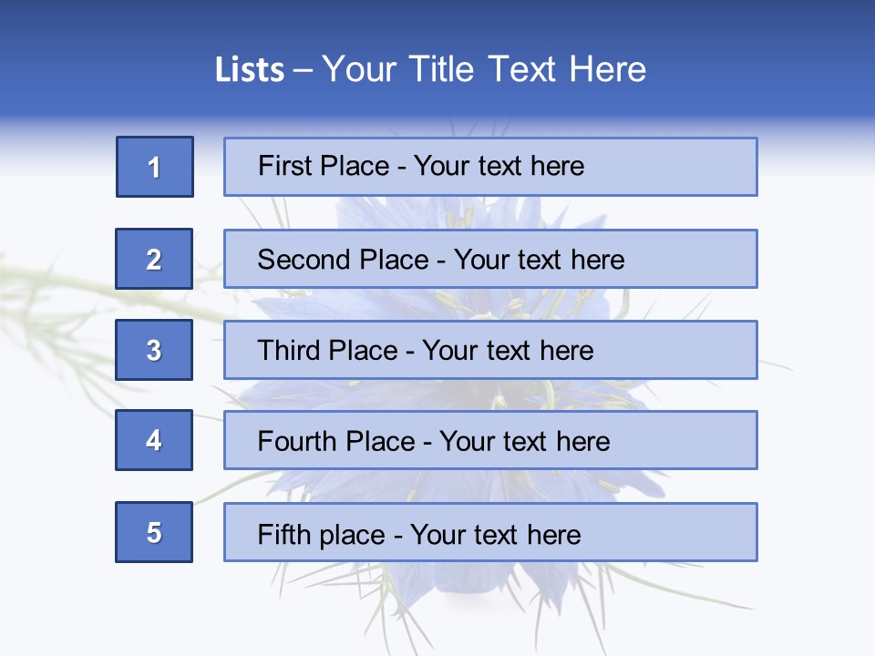 Caraway Flora Spice PowerPoint Template