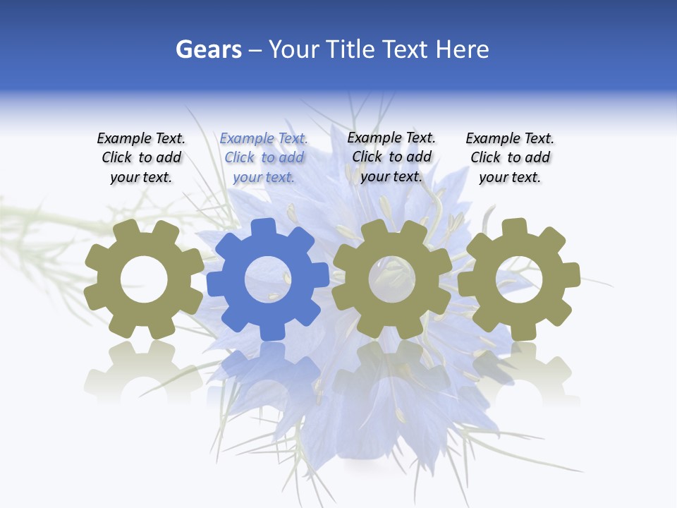 Caraway Flora Spice PowerPoint Template