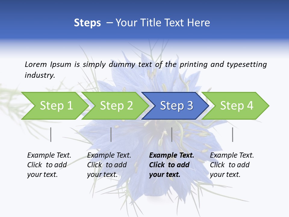 Caraway Flora Spice PowerPoint Template