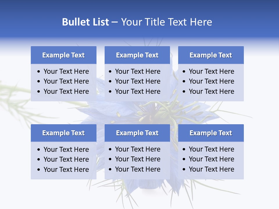 Caraway Flora Spice PowerPoint Template