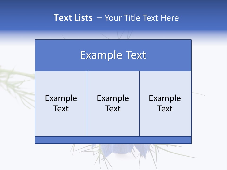 Caraway Flora Spice PowerPoint Template