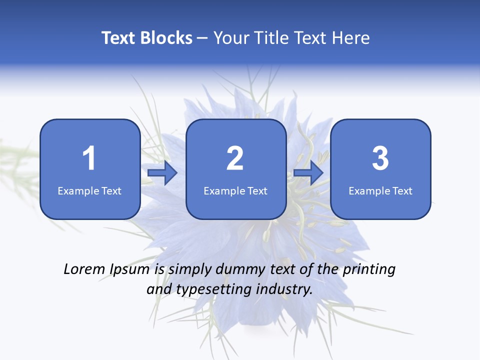 Caraway Flora Spice PowerPoint Template
