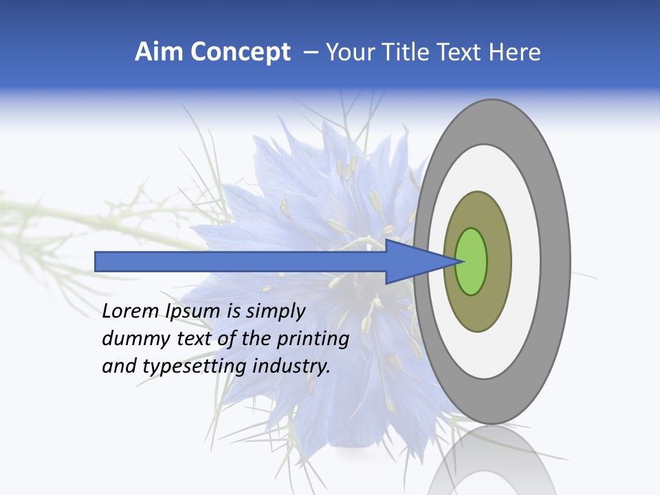 Caraway Flora Spice PowerPoint Template