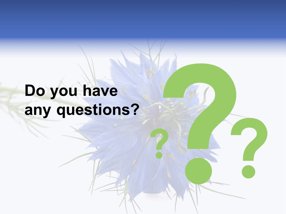 Caraway Flora Spice PowerPoint Template