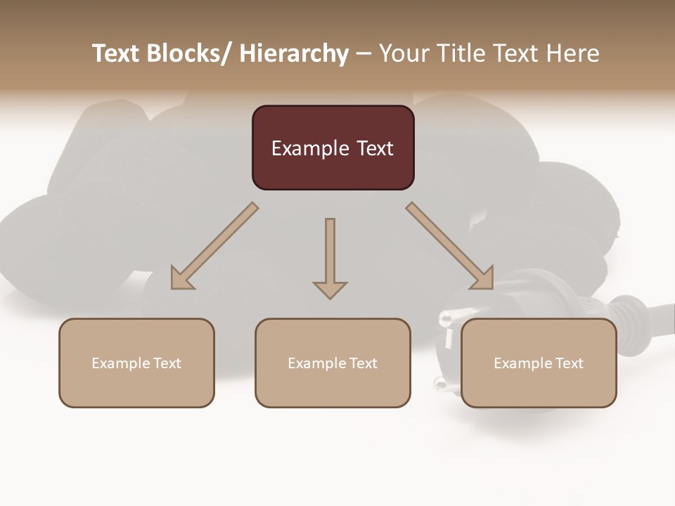 Hard Coal Fire Place Fire PowerPoint Template