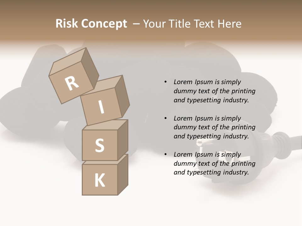 Hard Coal Fire Place Fire PowerPoint Template