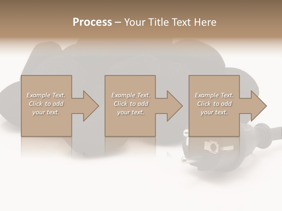 Hard Coal Fire Place Fire PowerPoint Template