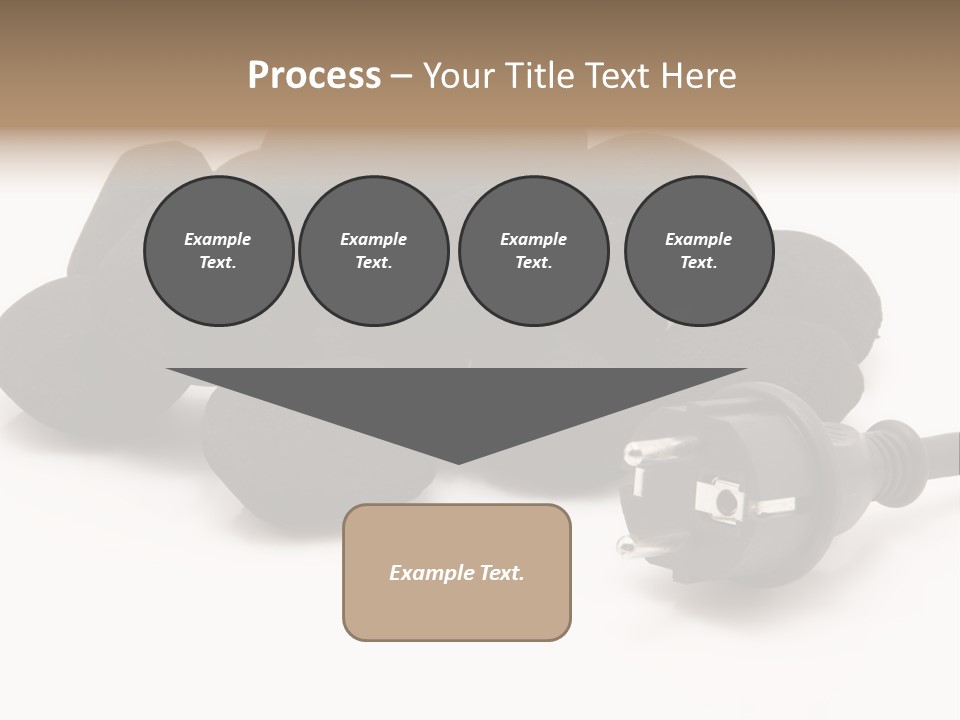 Hard Coal Fire Place Fire PowerPoint Template