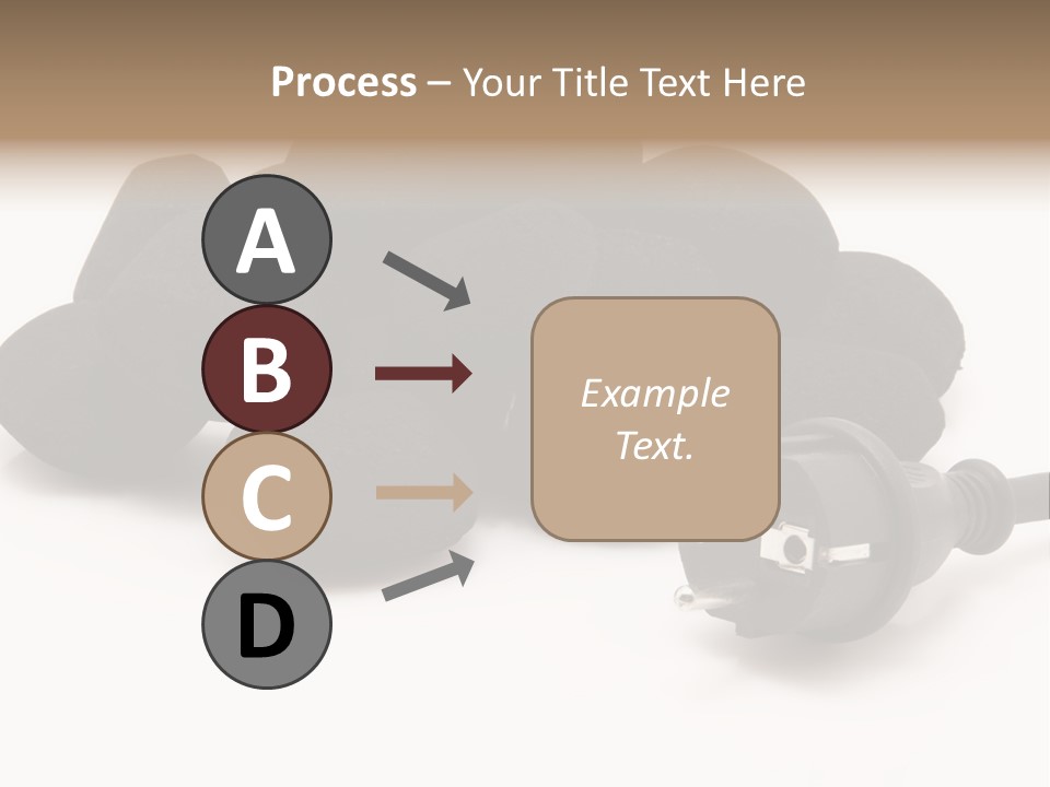 Hard Coal Fire Place Fire PowerPoint Template