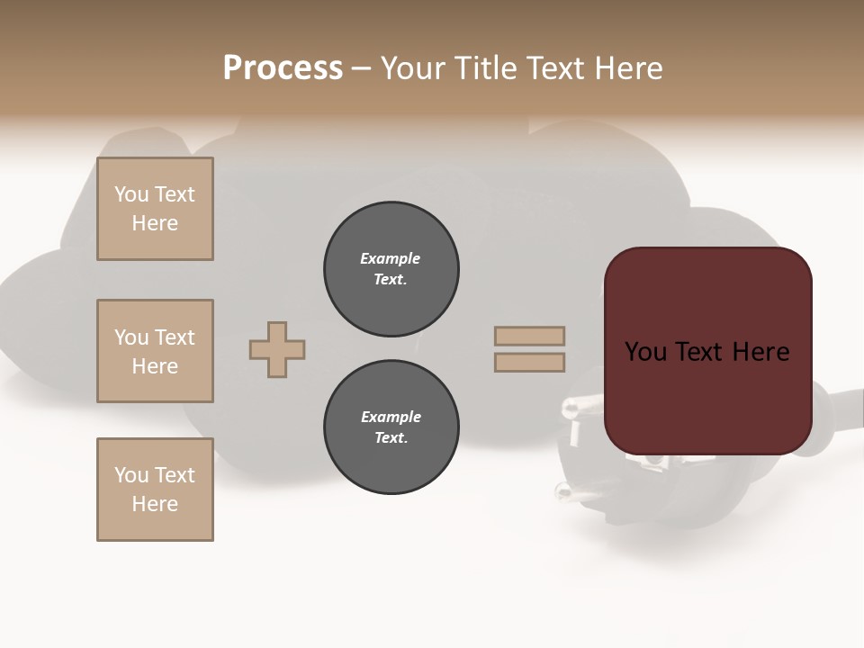 Hard Coal Fire Place Fire PowerPoint Template