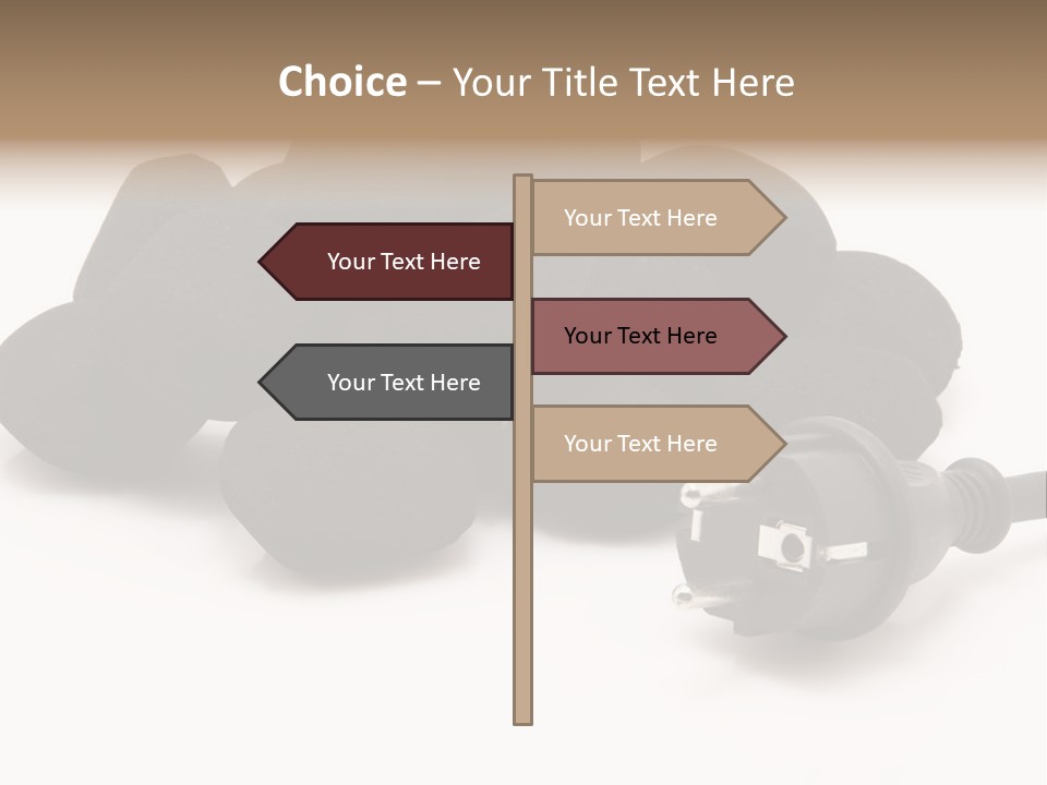 Hard Coal Fire Place Fire PowerPoint Template