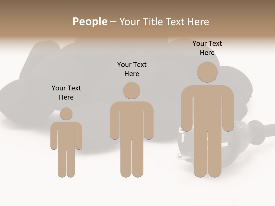 Hard Coal Fire Place Fire PowerPoint Template