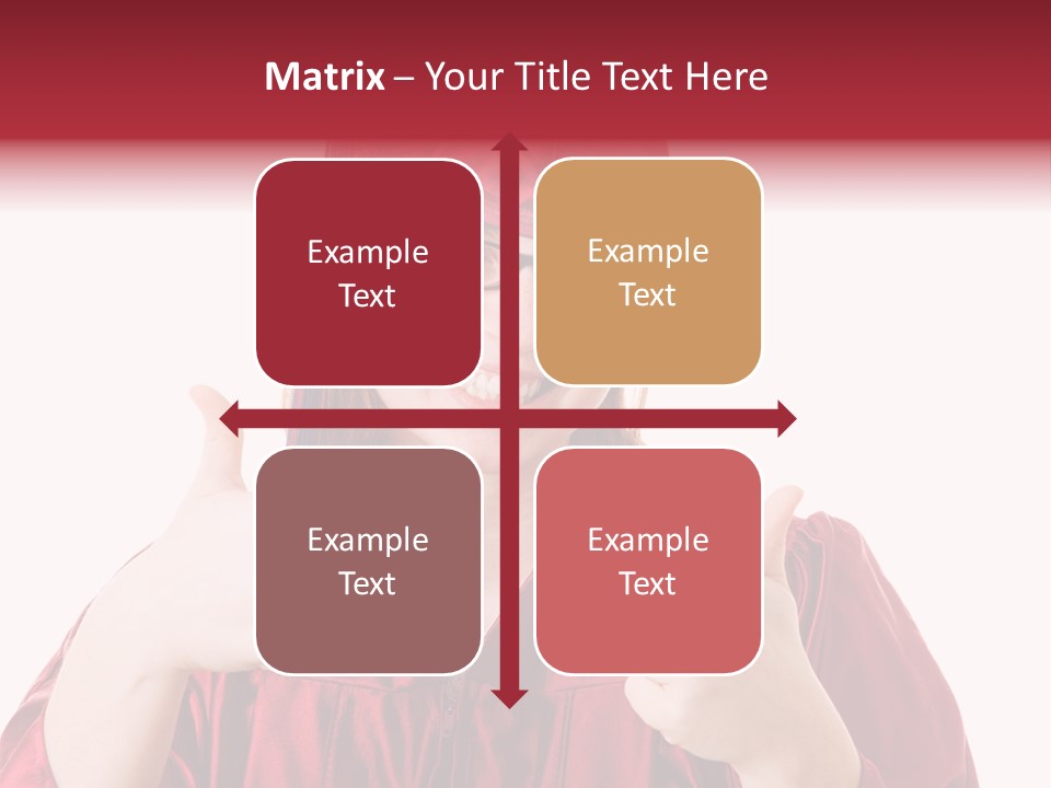 Gesture Teen Intelligent PowerPoint Template