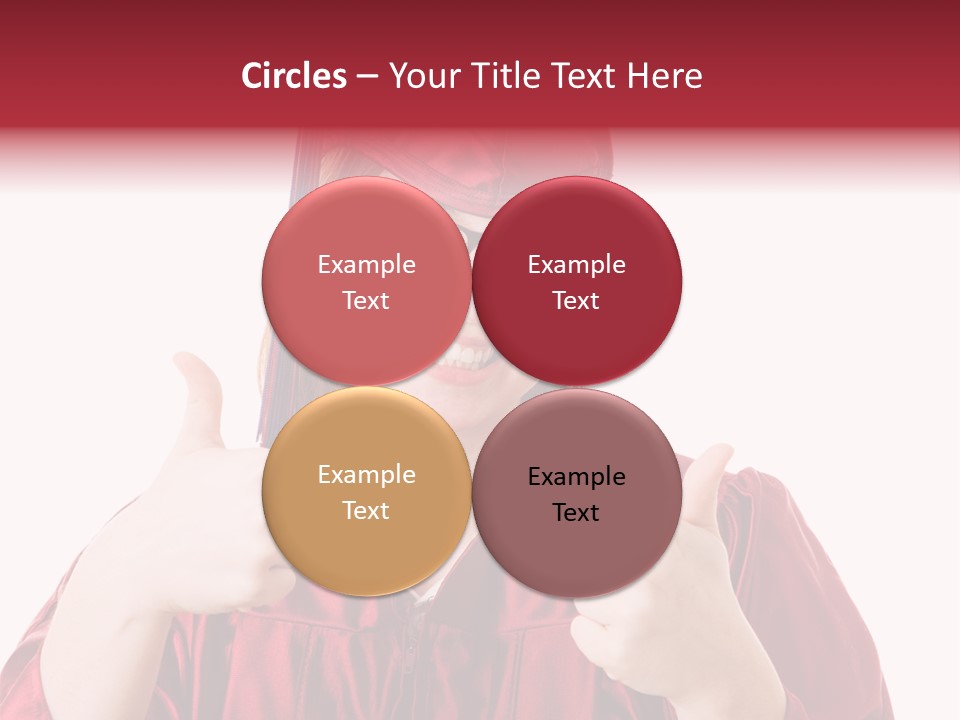 Gesture Teen Intelligent PowerPoint Template