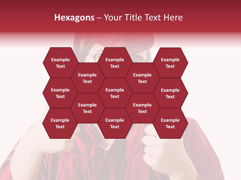 Gesture Teen Intelligent PowerPoint Template