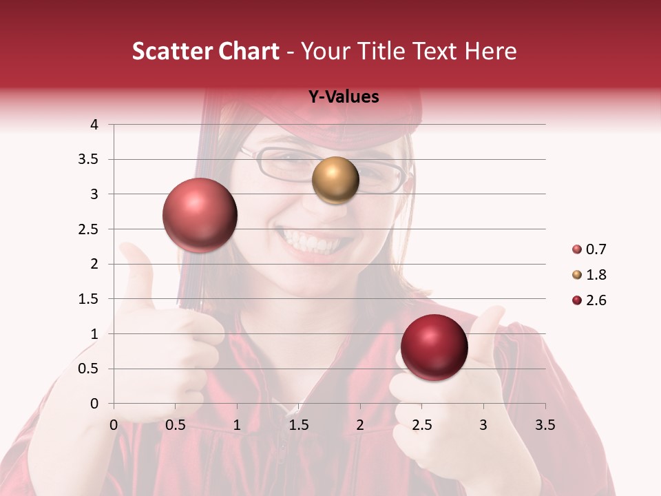Gesture Teen Intelligent PowerPoint Template