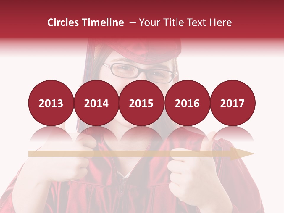 Gesture Teen Intelligent PowerPoint Template