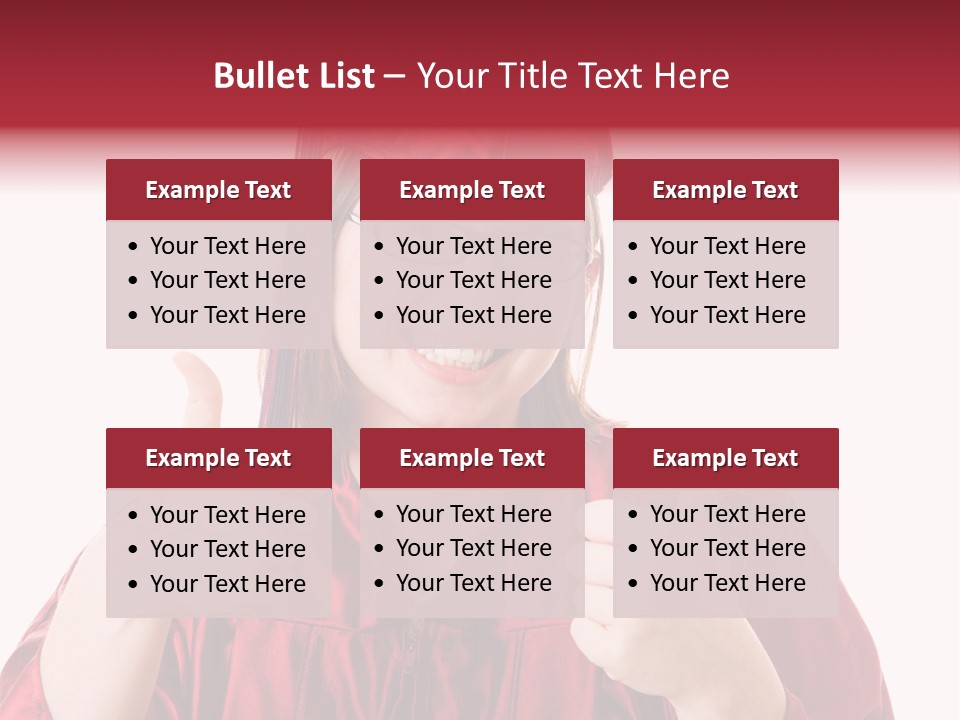 Gesture Teen Intelligent PowerPoint Template