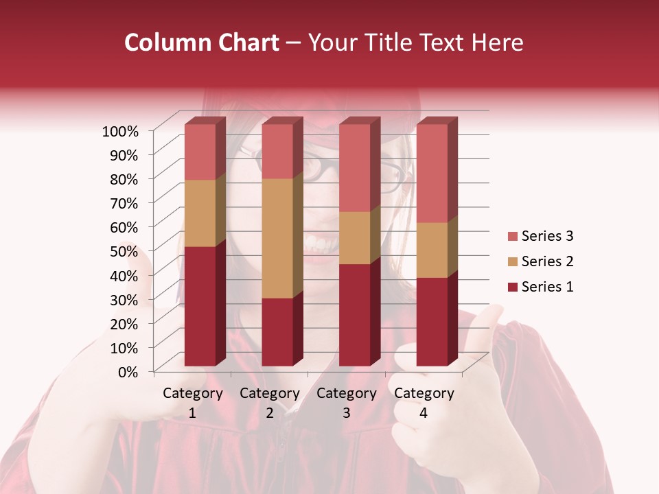 Gesture Teen Intelligent PowerPoint Template