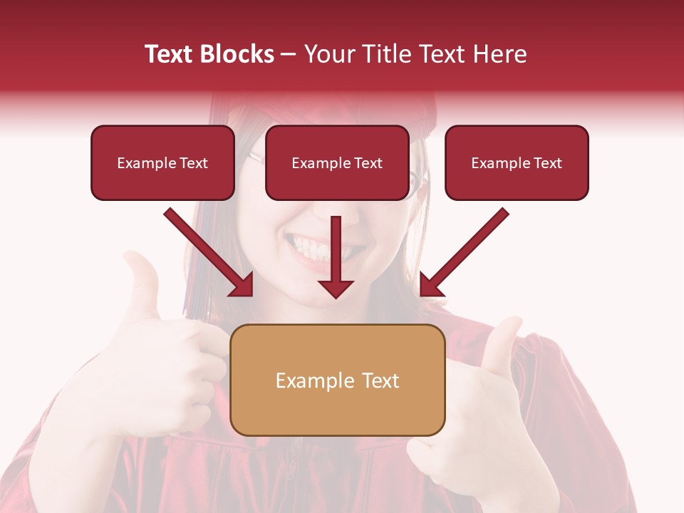 Gesture Teen Intelligent PowerPoint Template