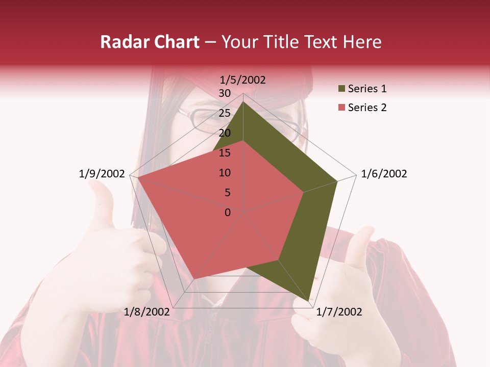 Gesture Teen Intelligent PowerPoint Template