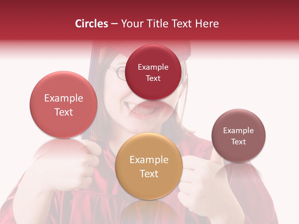 Gesture Teen Intelligent PowerPoint Template