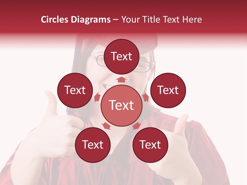 Gesture Teen Intelligent PowerPoint Template