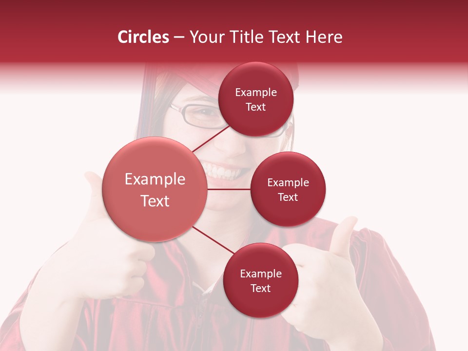 Gesture Teen Intelligent PowerPoint Template