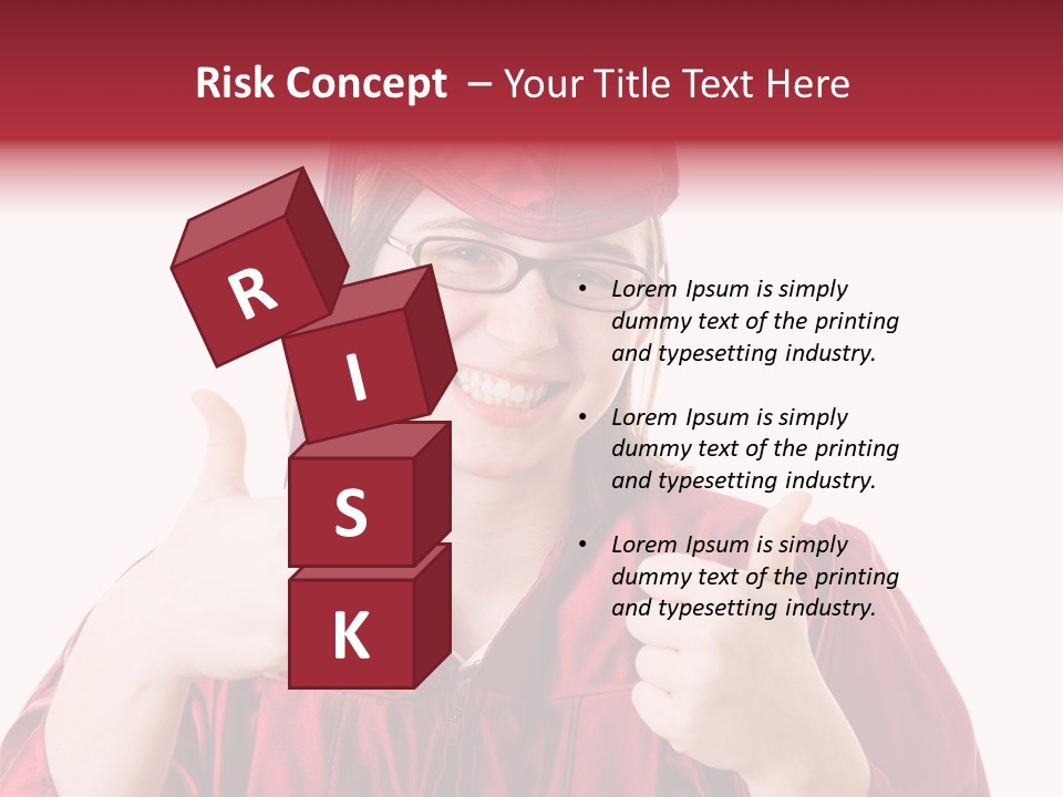 Gesture Teen Intelligent PowerPoint Template