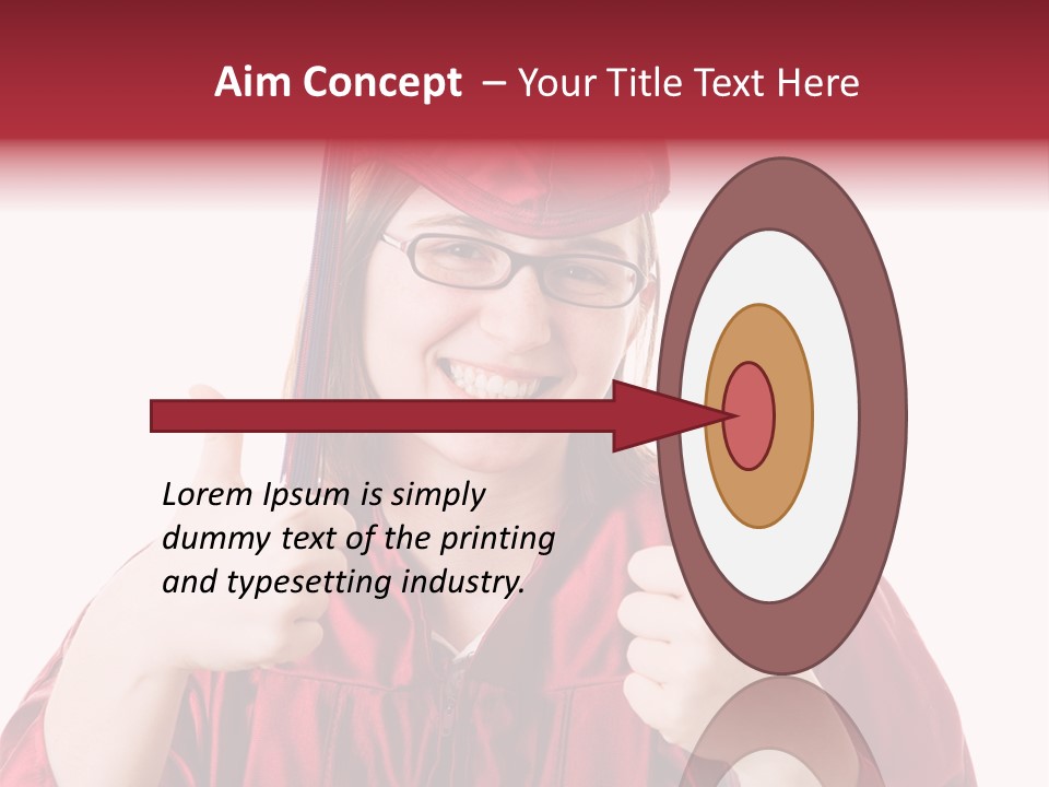 Gesture Teen Intelligent PowerPoint Template