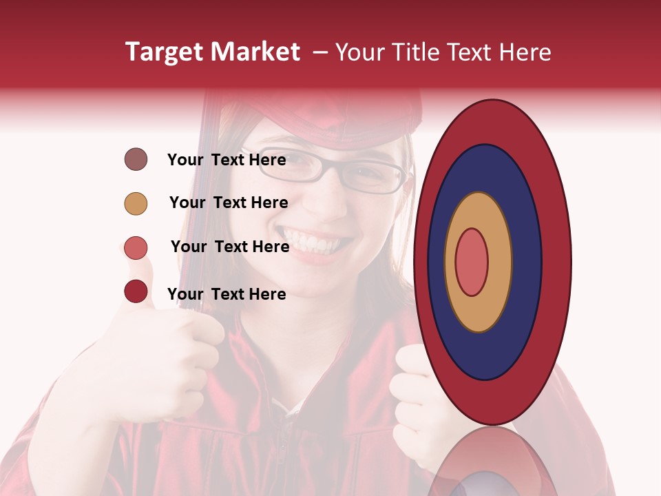 Gesture Teen Intelligent PowerPoint Template