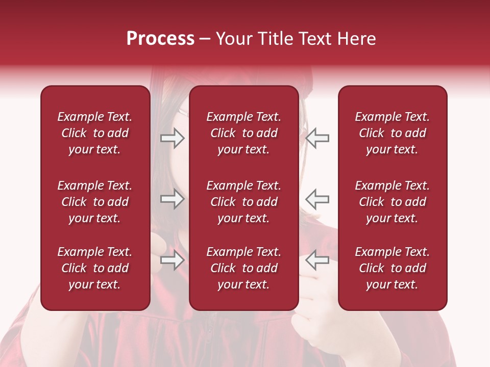 Gesture Teen Intelligent PowerPoint Template