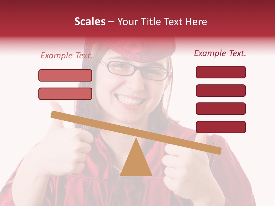 Gesture Teen Intelligent PowerPoint Template