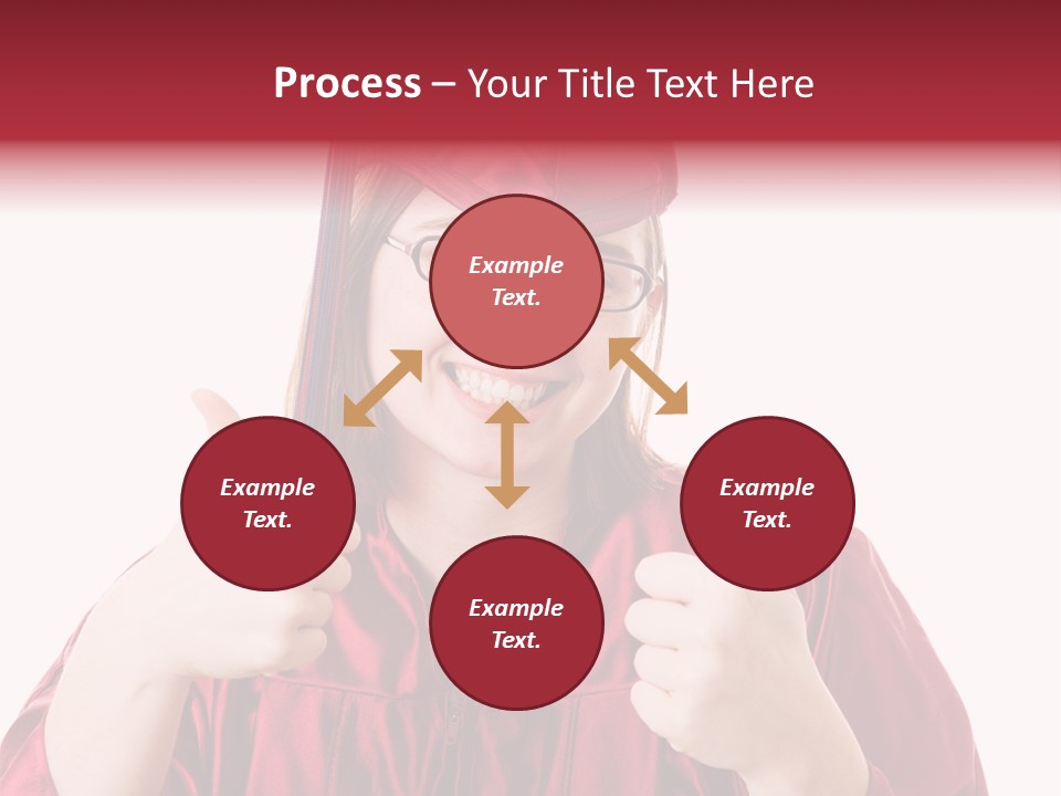 Gesture Teen Intelligent PowerPoint Template