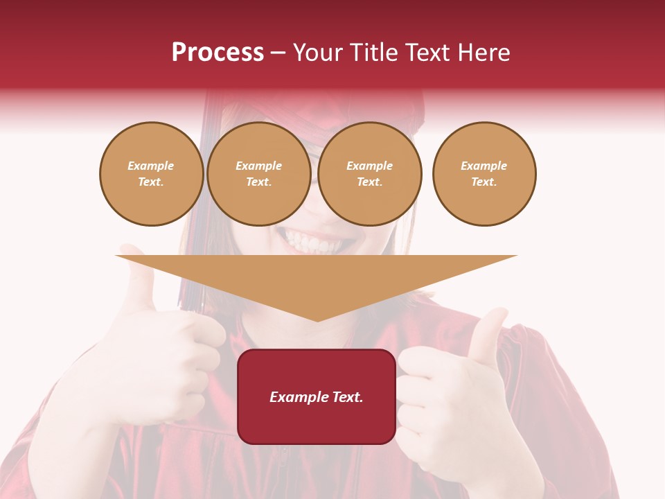 Gesture Teen Intelligent PowerPoint Template