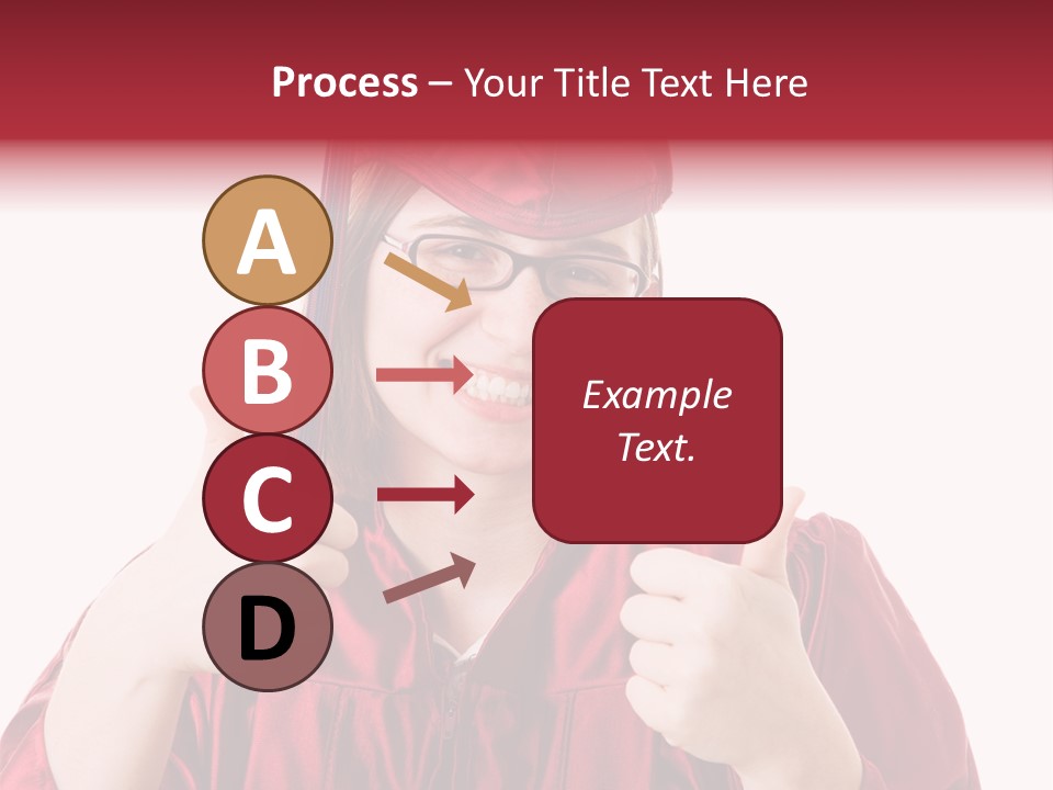 Gesture Teen Intelligent PowerPoint Template