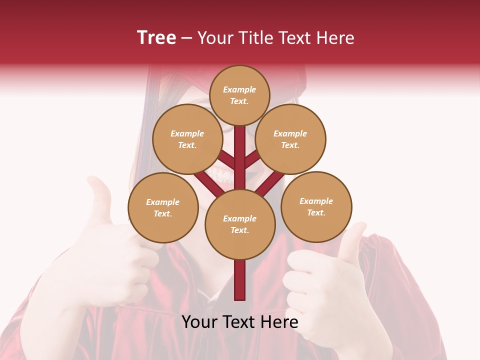 Gesture Teen Intelligent PowerPoint Template