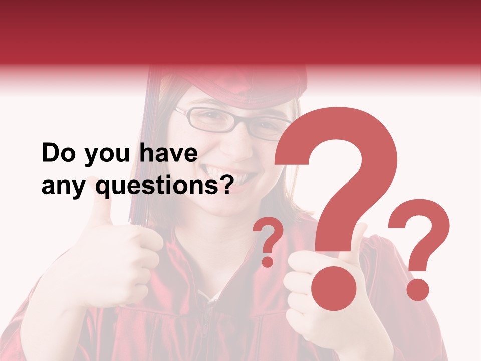 Gesture Teen Intelligent PowerPoint Template