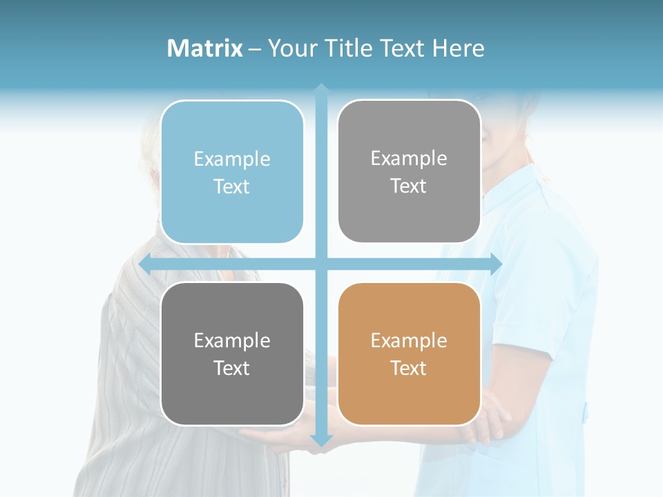 Adult Cute Person PowerPoint Template