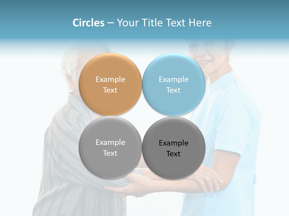 Adult Cute Person PowerPoint Template