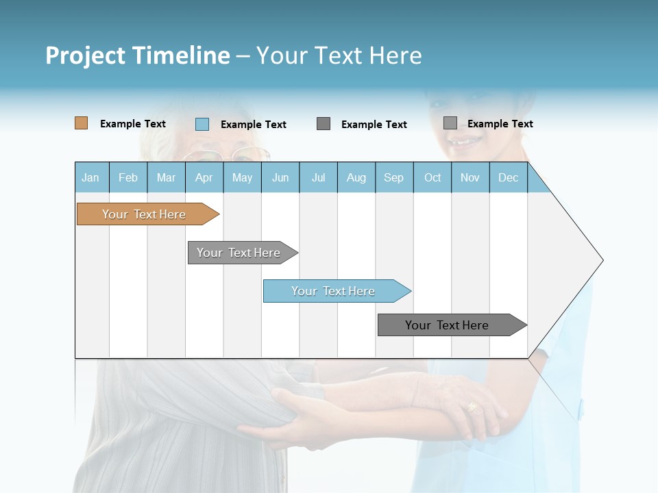 Adult Cute Person PowerPoint Template