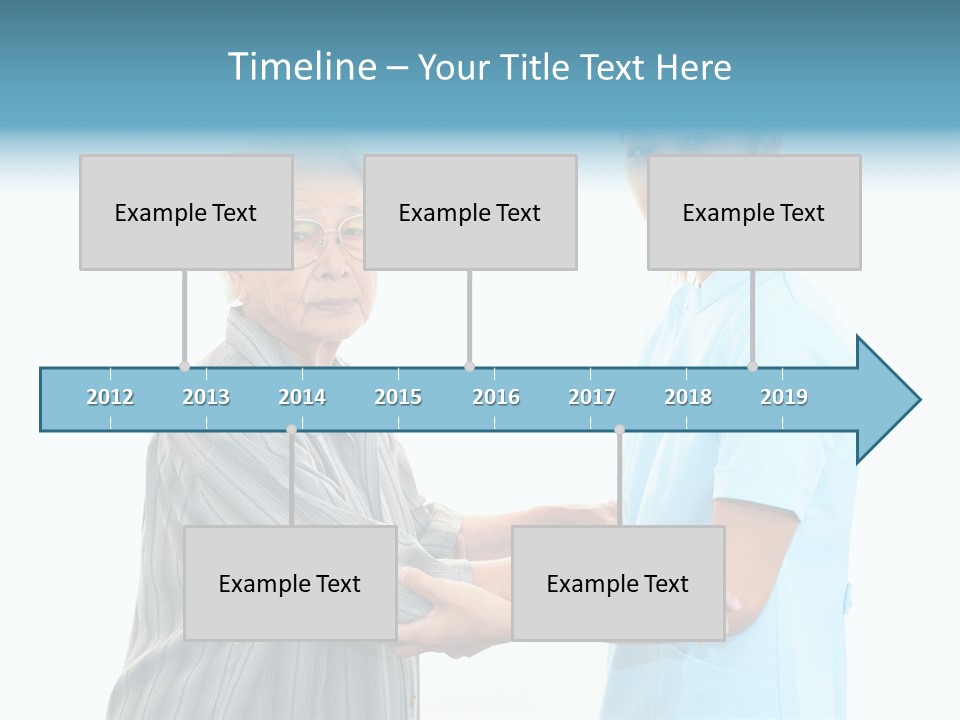 Adult Cute Person PowerPoint Template